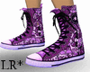 Purple High Top Converse