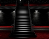 black stairs