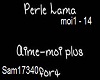 Perle Lama"Aime-moi"