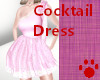 Shine Coktail Dress Pink