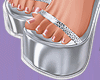 NYE Silver Heels