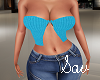 Jean/Halter Set-Blue