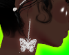 butterfly earrings!