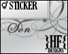 }HF{ Son Sticker