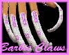 *bBb Sliver n Pink Claws