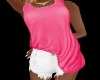 Petal Pink Top w/Shorts