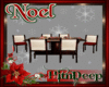 (H) NOEL Holiday Table