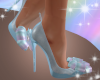 M Cinderella Glass Heels