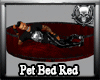 *M3M* Pet Bed Red