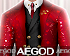 Ⲁ𝓖 Velvet Ruby Suit