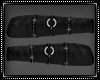 Miss Pirate Armbands Blk