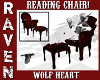 WOLF HEART READING CHAIR