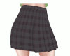 gray mini skirt