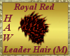 Royal Red Leader Hair