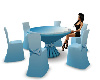 Table & Chair Soft Blues