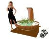 Teak Fountain