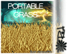 ! Portable Gold Grass