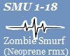 Zombie Smurf  x'D