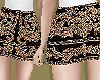 Gold Brocade Mini Skirt