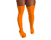 Cyn Pumpkin Thigh Boots