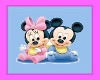 Minnie n Mickey Bed