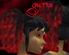 Lolita - Blk wit Red tip