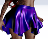 Purple Satin skirt