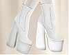 T- Boots white