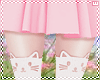 w. Pink Skirt + Socks