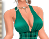 Vestido Verde Xadrez