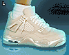 4s Retro Beige Sneakers.