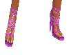 *F70 Purple Lace Sandals