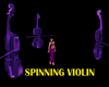 spinning violin