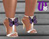 Butterfly Heels purple