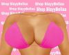 Summer Pink Bikini Top