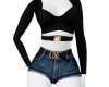 Y2K sexy shorts n top