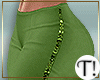 T! Sparkle Green Pants L