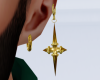 Gold Cross Earrings R