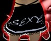 Sexy~Black~Skirt~Thong