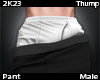 T l Fallen pant Black