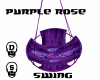 Purple rose swing