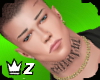 serious realistic head