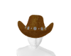 western brown hat