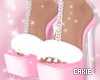 Cute Pink Fur Heels