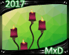 MxD Rosa Candles