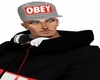 Grey Obey SnapBack