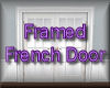 Framed French Doors