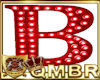 QMBR Marquee Letter B R