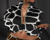 Jacket white&black V!