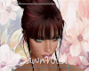 Zari Black Cherry Bangs
